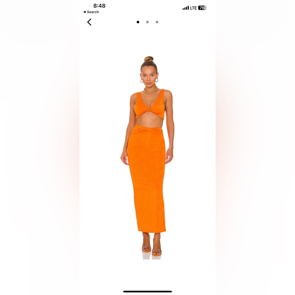 Superdown Joana Maxi Skirt Set